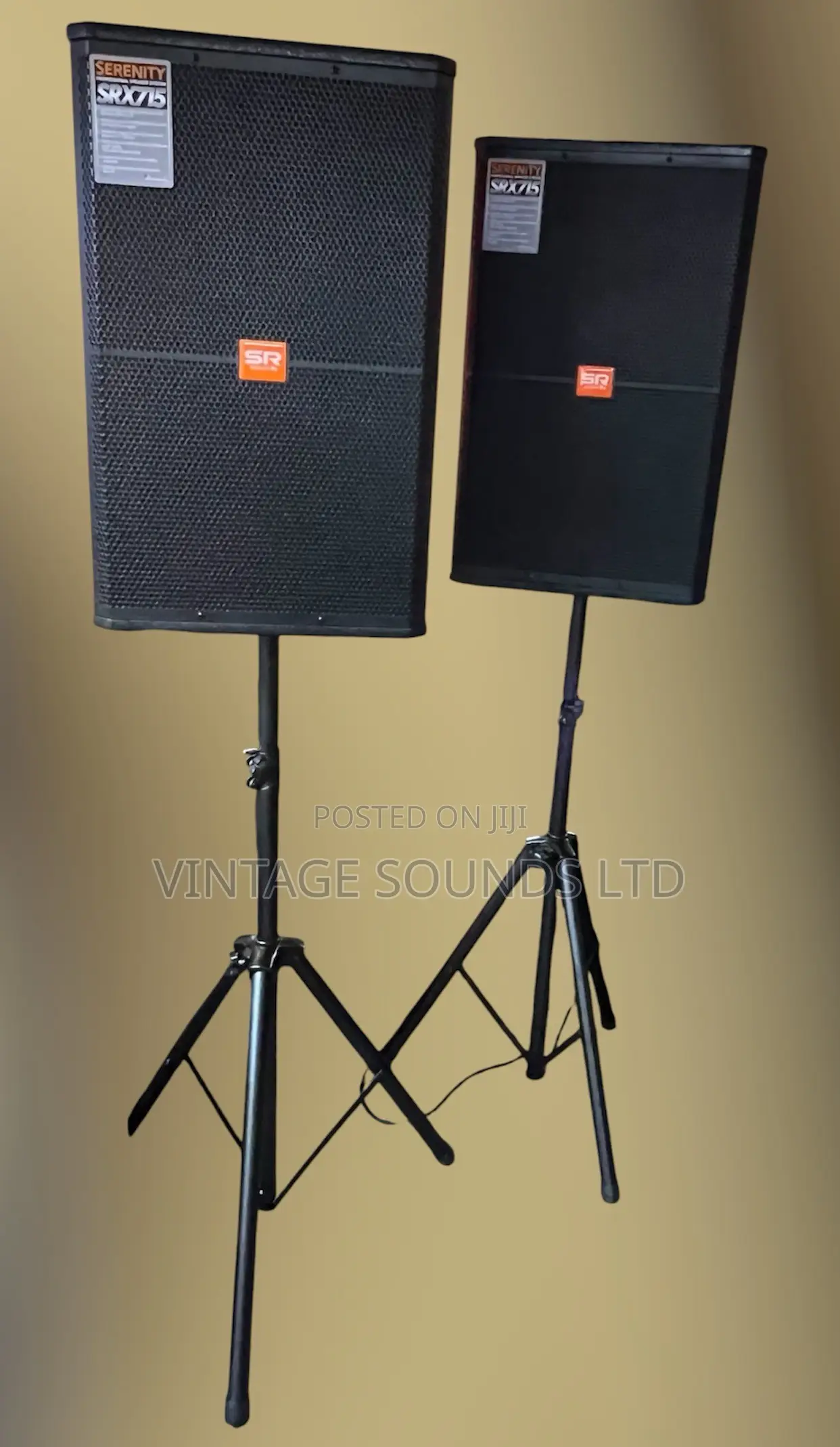 Serenity Audio SRX715 Loudspeaker Pair Stands