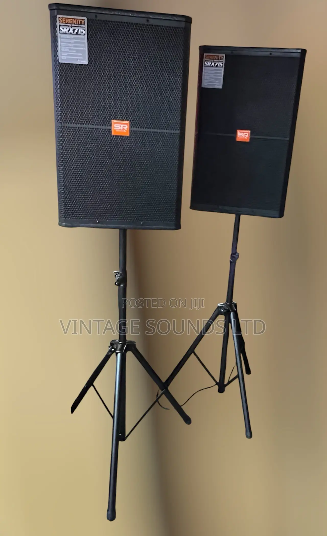 Serenity Audio SRX715 Loudspeaker Pair Stands