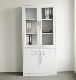 Office Cabinet : 2-Door Steel Cabinet