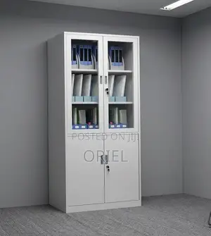 Office Cabinet : 2-Door Steel Cabinet
