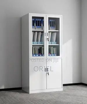 Office Cabinet : 2-Door Steel Cabinet