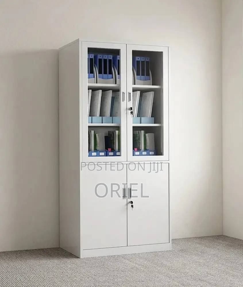 Office Cabinet : 2-Door Steel Cabinet