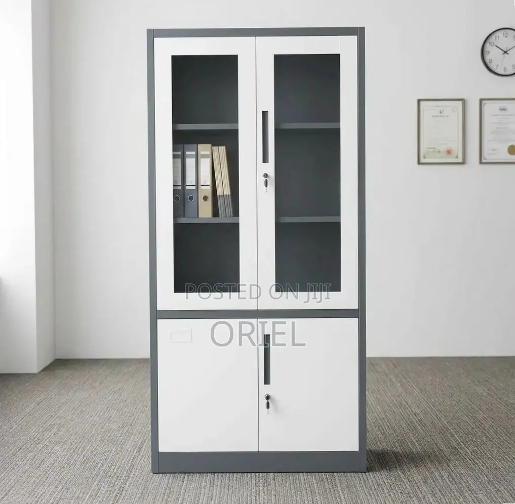 Office Cabinet : 2-Door Steel Cabinet
