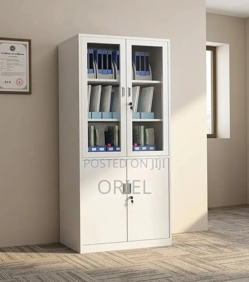 Office Cabinet : 2-Door Steel Cabinet
