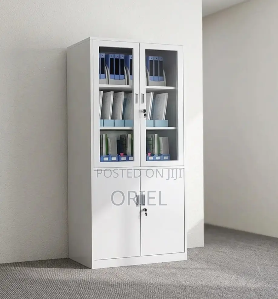 Office Cabinet : 2-Door Steel Cabinet