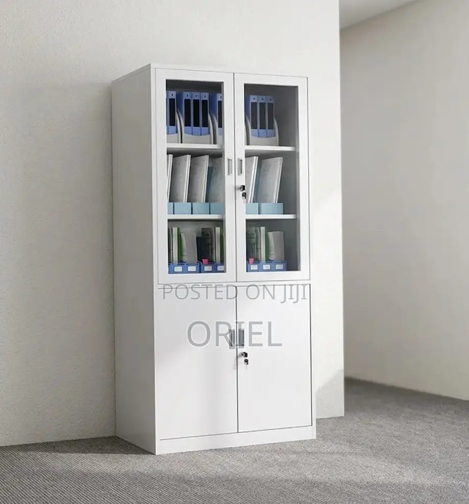 Office Cabinet : 2-Door Steel Cabinet