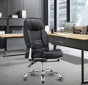 Office Chair; Executive Ergonomic Leather Office Seat
