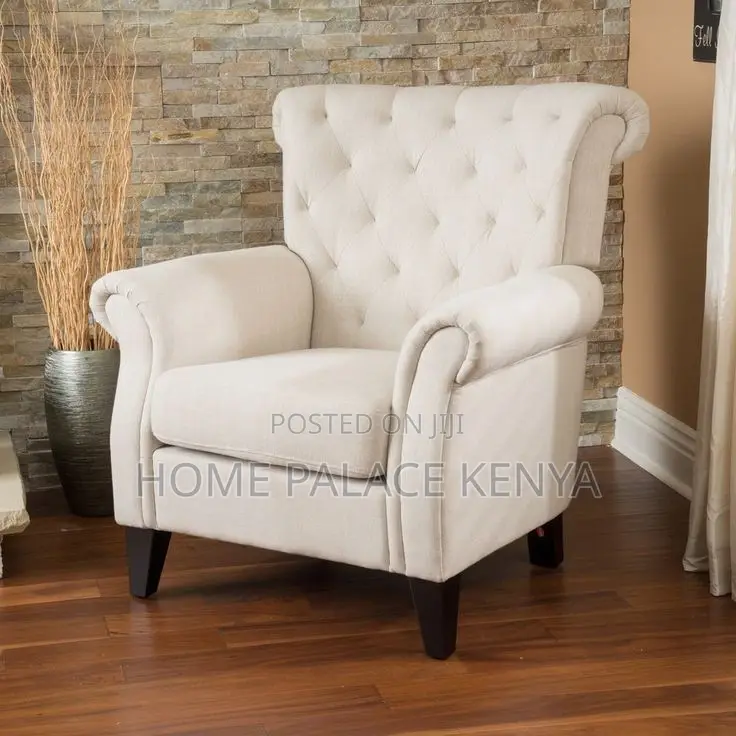 Arm Chair; Premium Upholstered Accent Chair for Modern Interiors