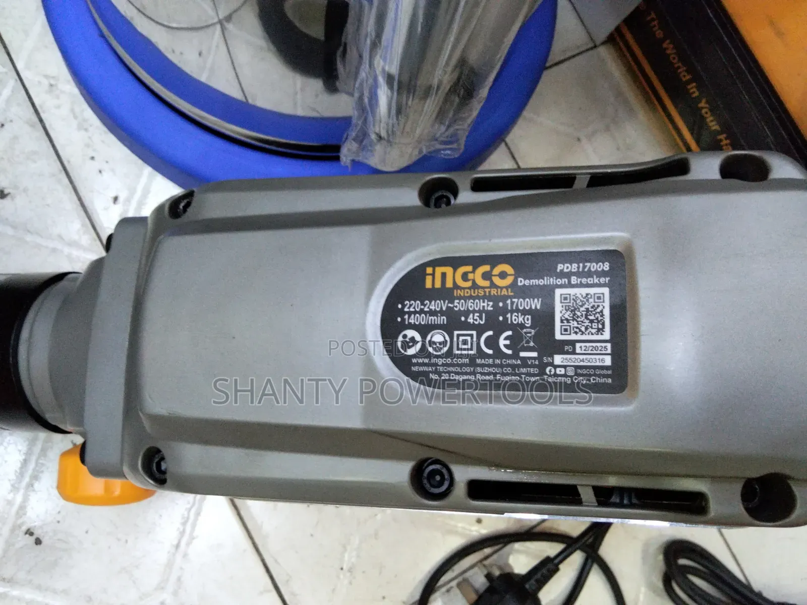 Ingco Demolisher Hammer 1700w