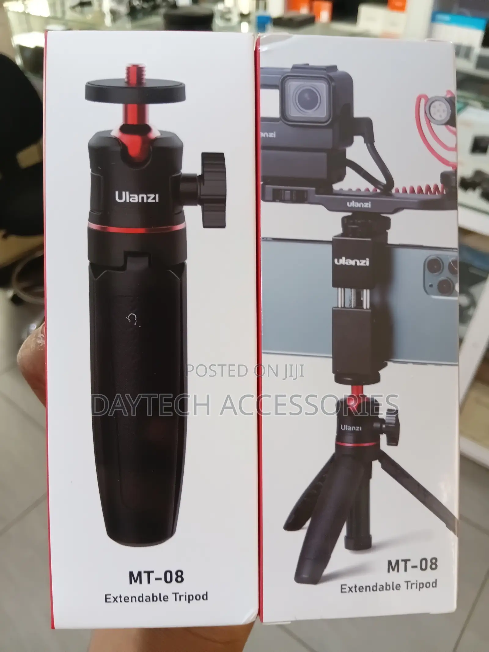 ULANZI MT-08 Extension Rod Tripod Mini Selfie Stick Tripod Stand.