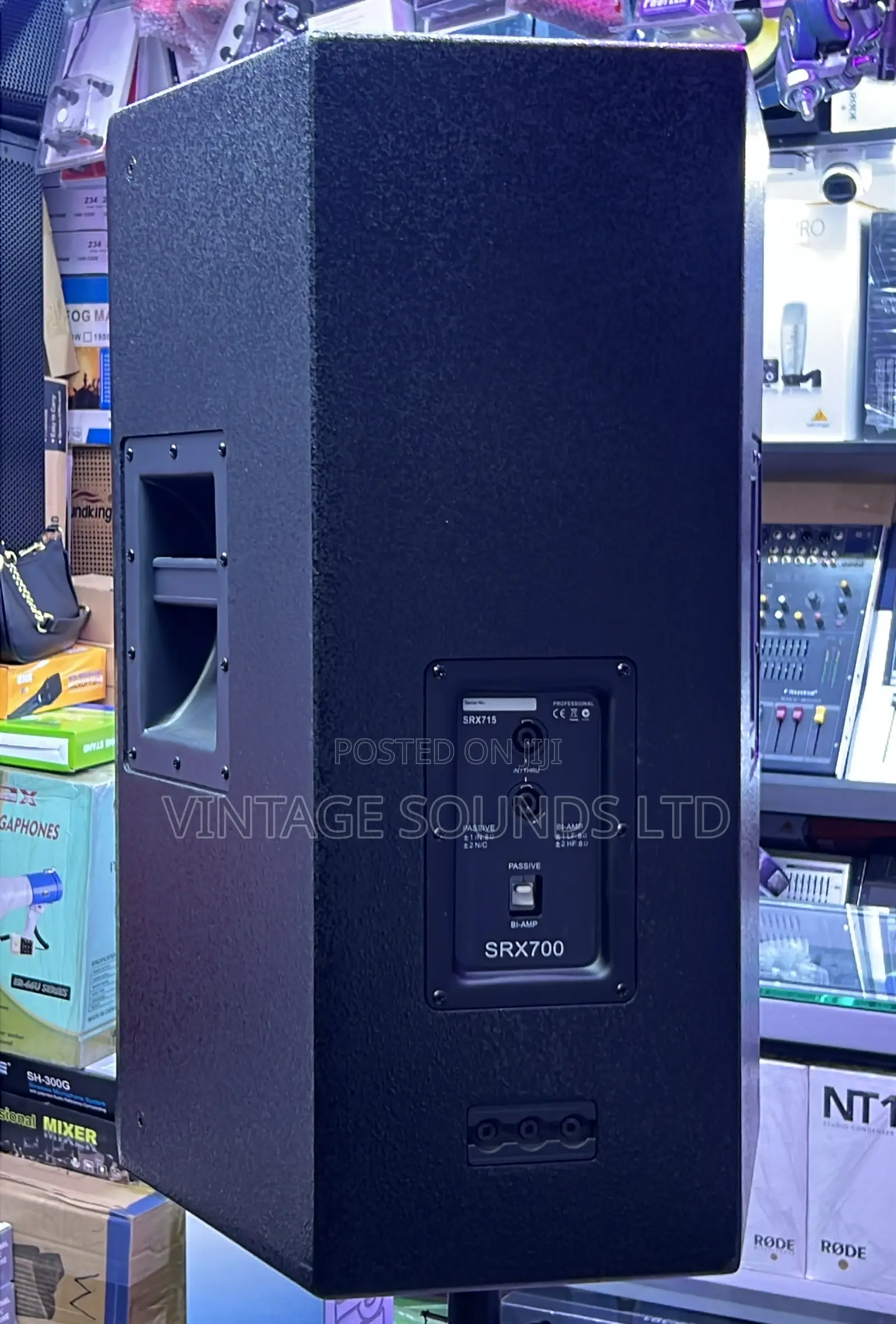 Serenity Audio SRX715 Professional Passive PA Speaker + Speaker Stand