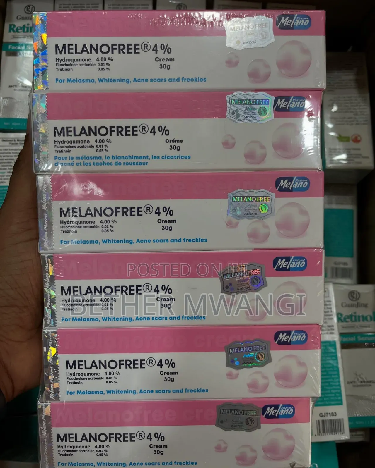 Melanofree 4% Cream in Kenya