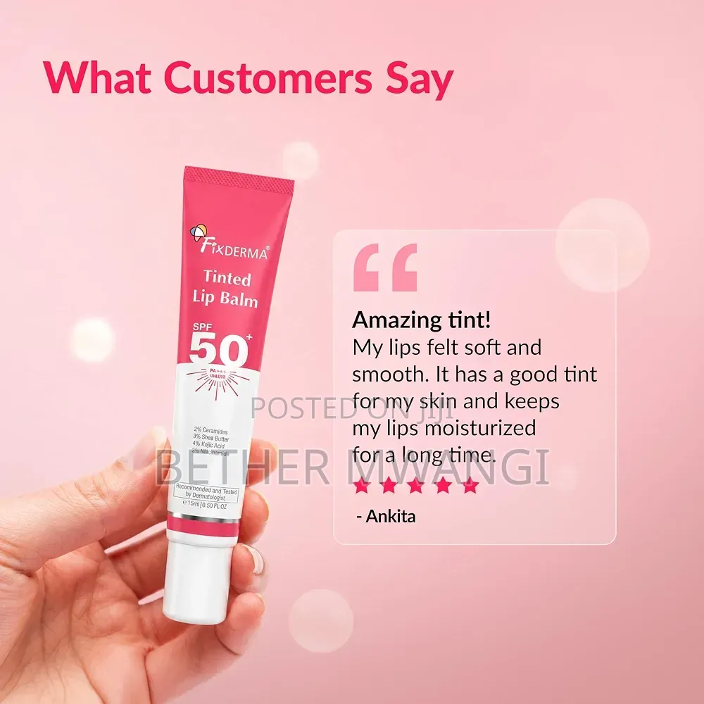 Fixderma Tinted Lip Balm With Kojic Acid,Vitamin C and Vitamin E