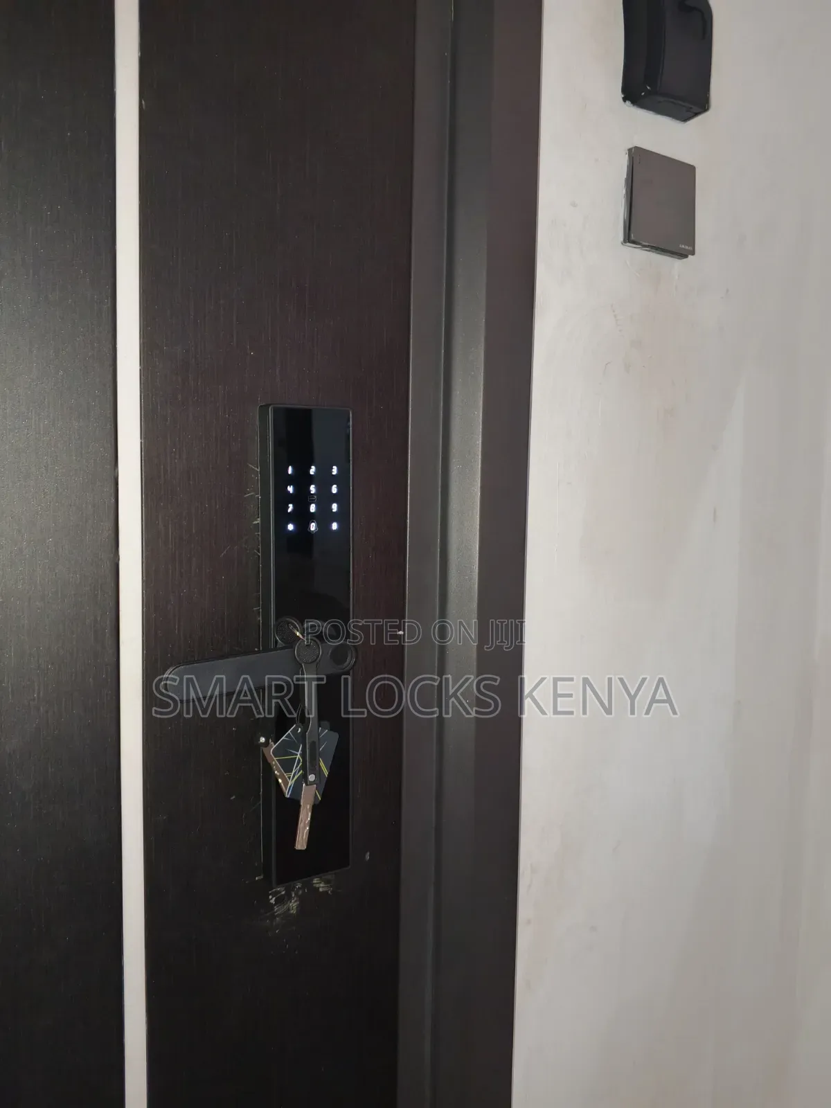 Smary Fingerprint Password Card Smart Door Lock Tuya Wifi
