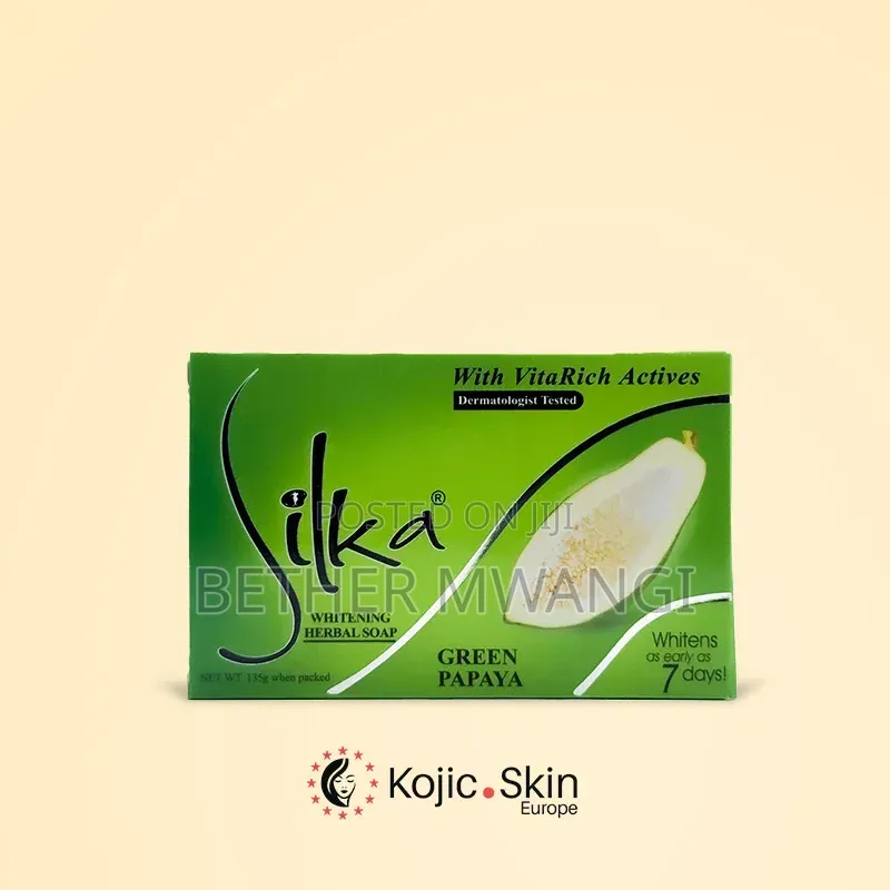 Silka- Green Papaya Soap 135g in Kenya