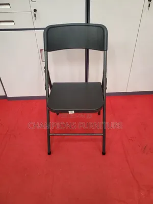 Black Compact Foldable Chair