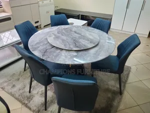 Aura Marble 6-Seater Set