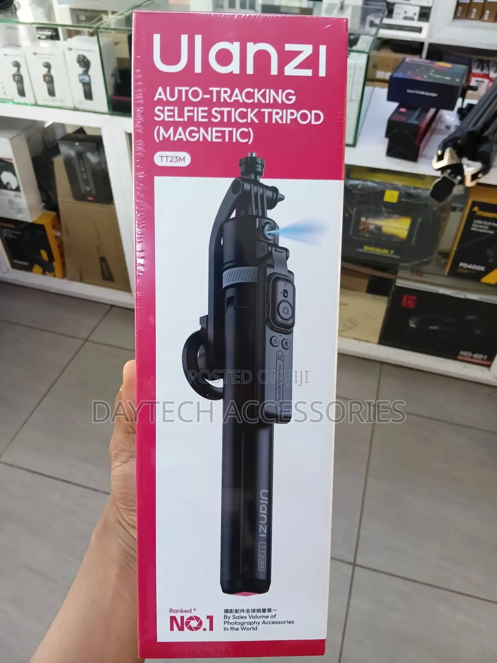 Ulanzi Auto Tracking Selfie Stick Tripod Tt23