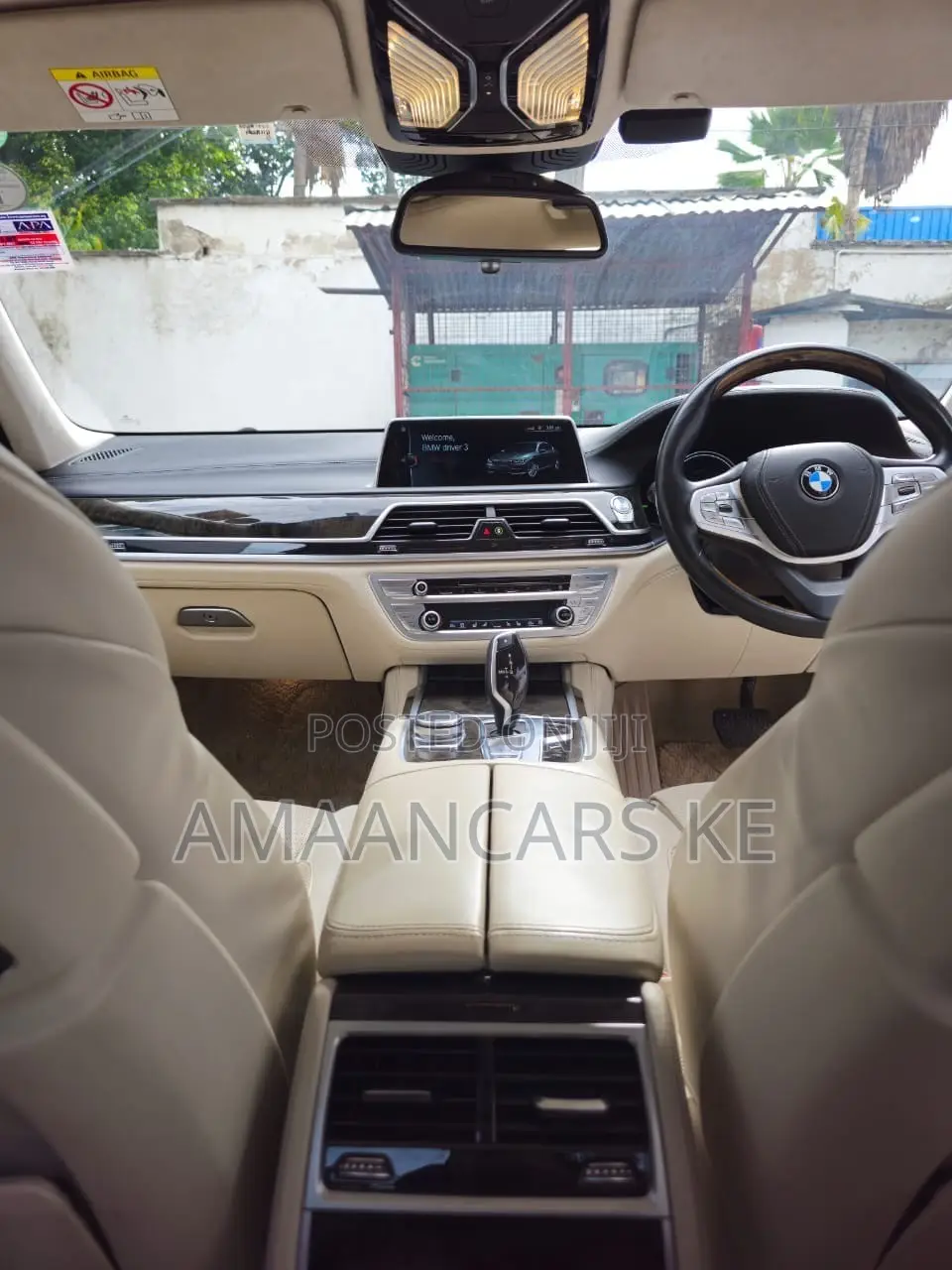 BMW 7 Series 730Li 2017 Black