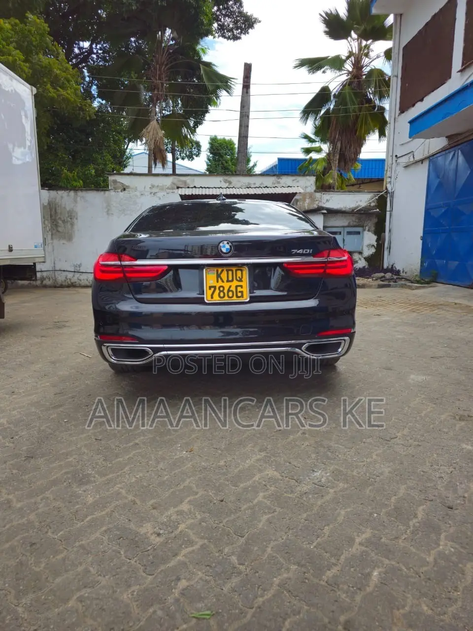BMW 7 Series 730Li 2017 Black