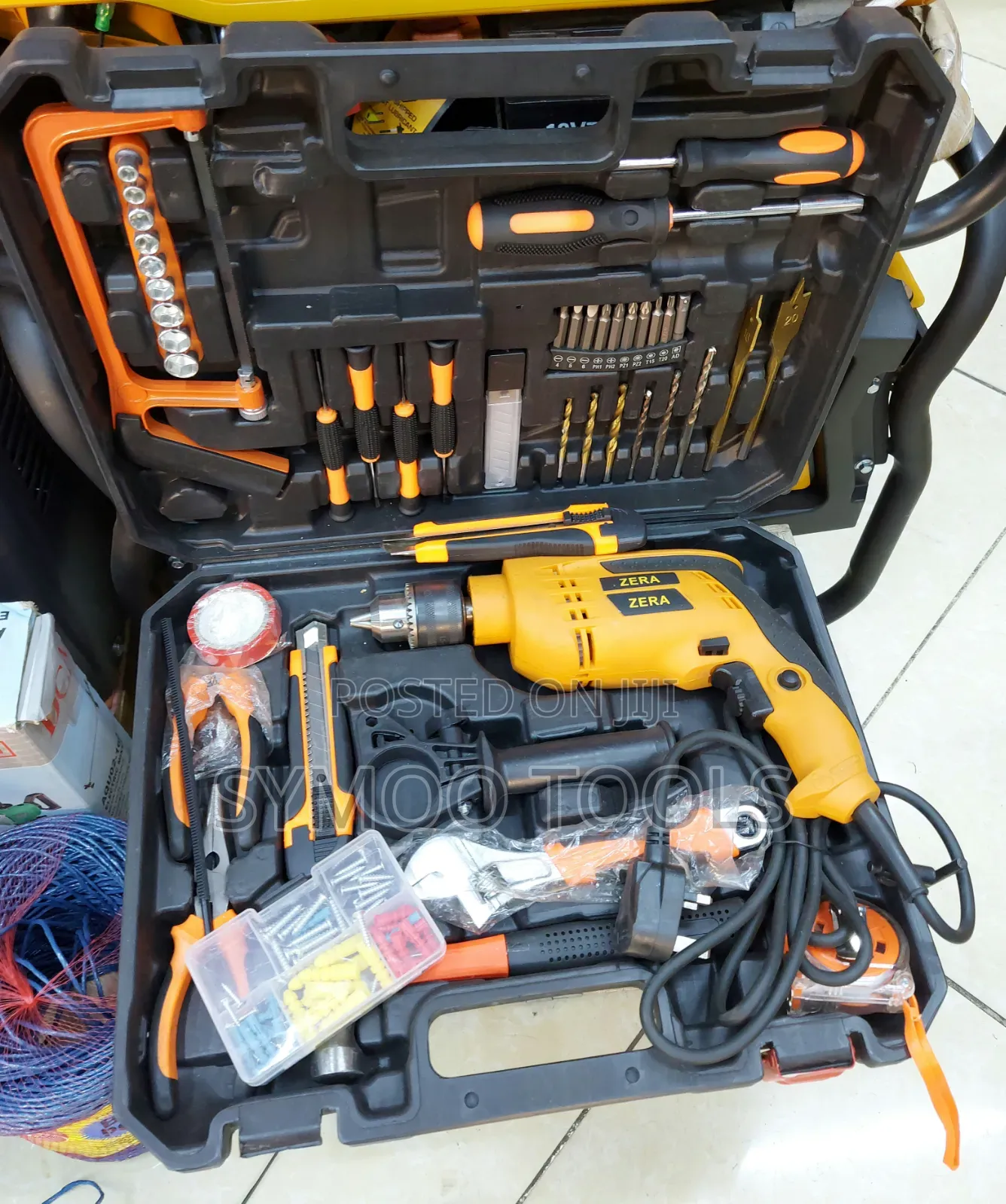 Affordable Zera Corded Impact Drillset