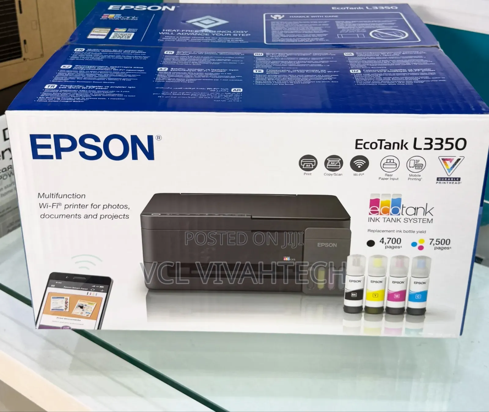 Epson L3210 3 in 1 Printer VIA WI-FI (MOBILE PRINT)