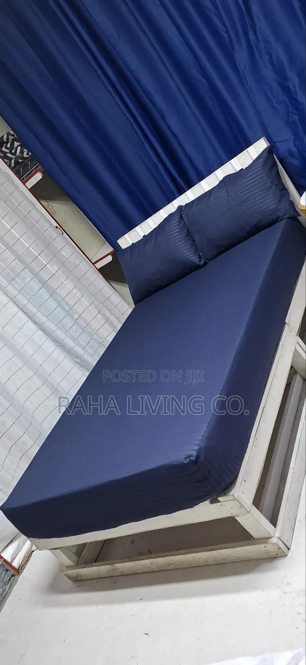 Fitted Cotton Bedsheet Set | Multiple Sizes - thumbnail 2