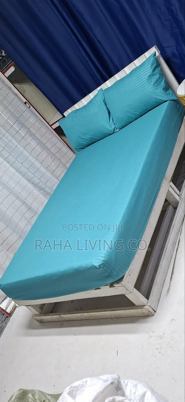 Fitted Cotton Bedsheet Set | Multiple Sizes - thumbnail 6