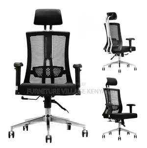 Office Chair; Mesh Reclining Ergonomic Swivel Executive Chair