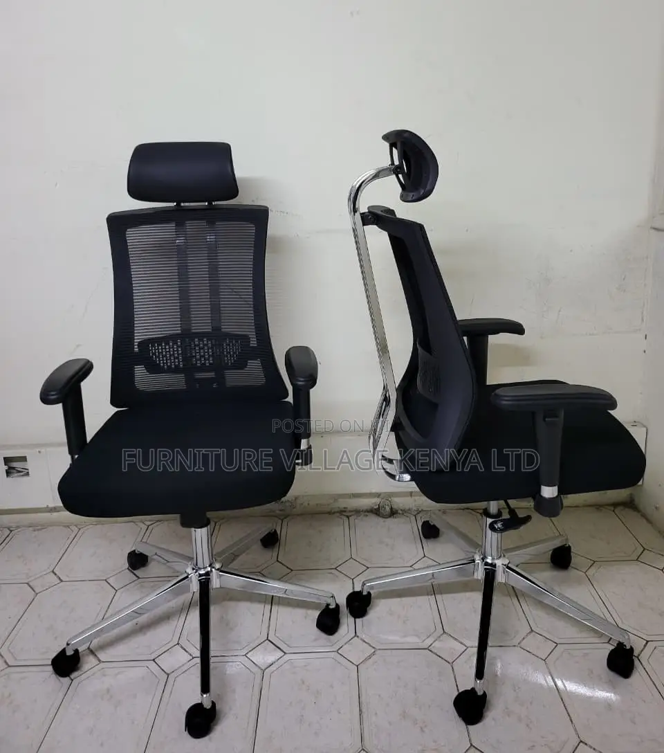 Office Chair; Mesh Reclining Ergonomic Swivel Executive Chair