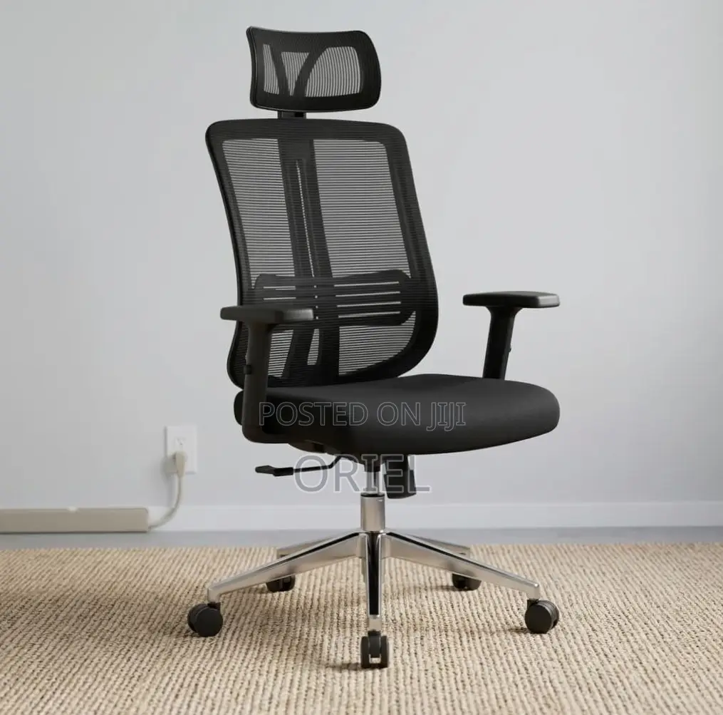 Office Chair : Black Office Staff Chair