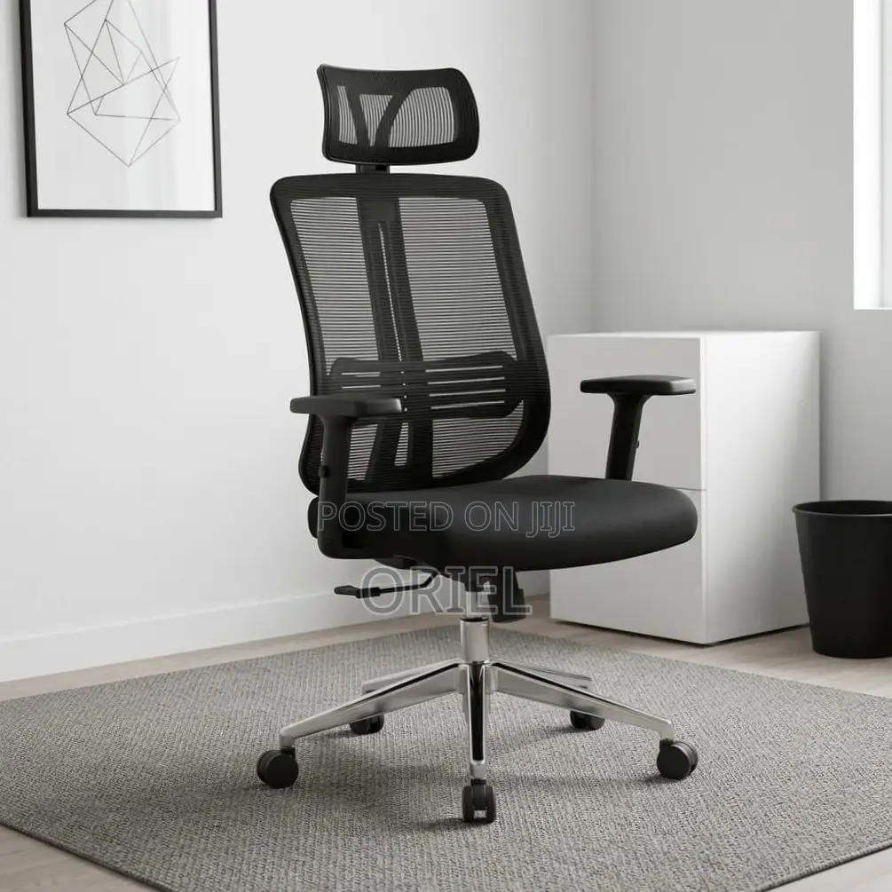 Office Chair : Black Office Staff Chair