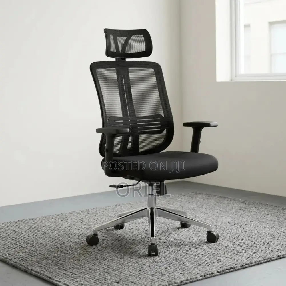 Office Chair : Black Office Staff Chair