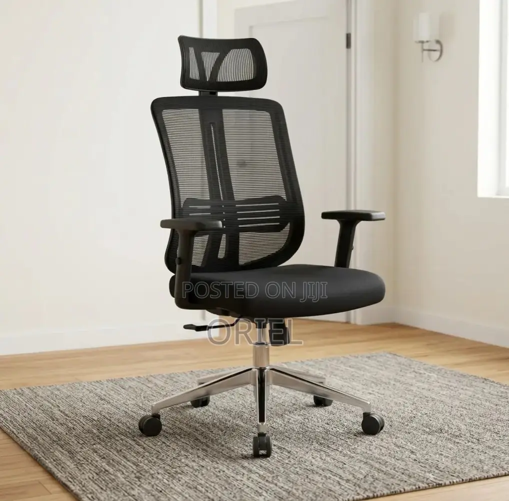 Office Chair : Black Office Staff Chair