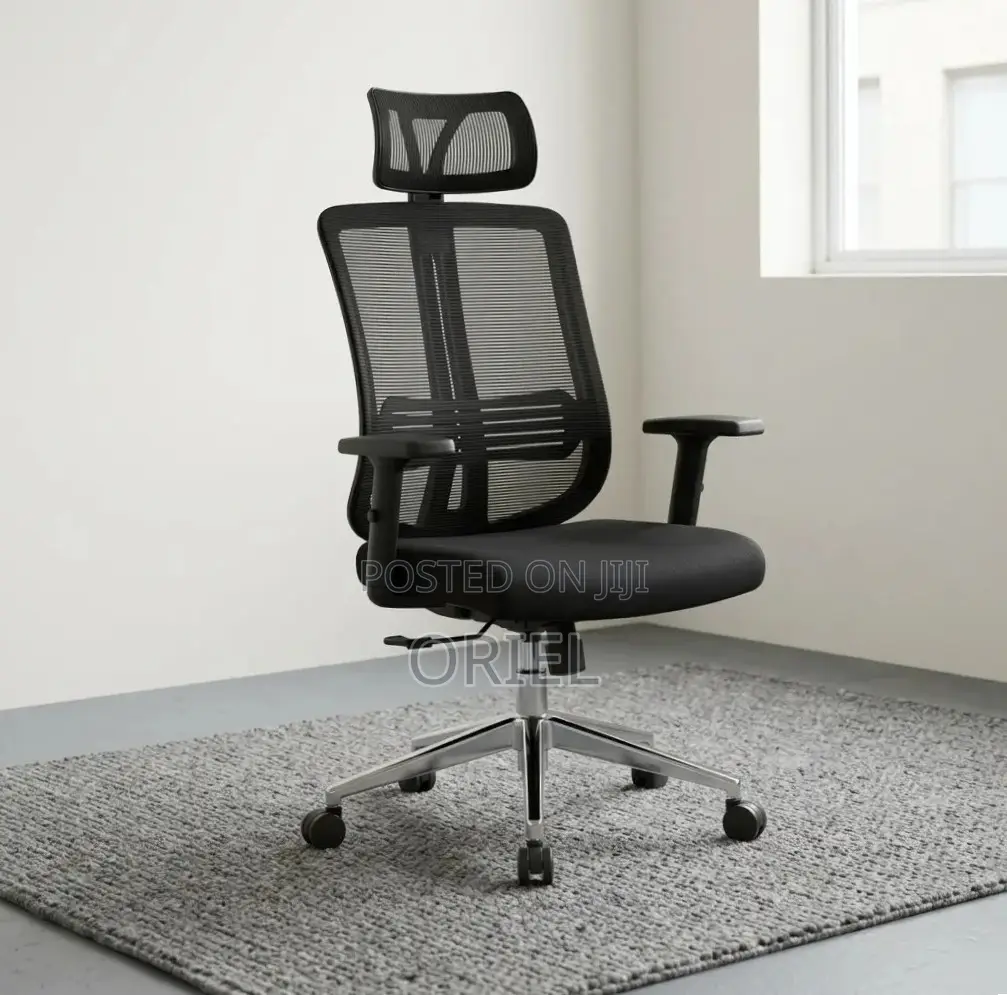 Office Chair : Black Office Staff Chair