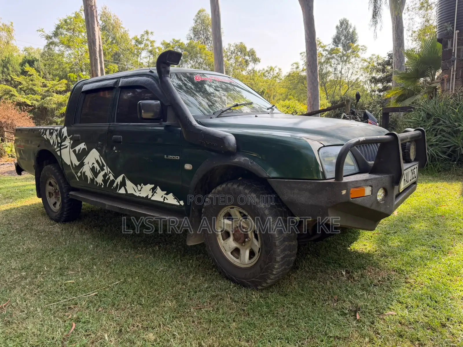 Mitsubishi L200 2004 Green