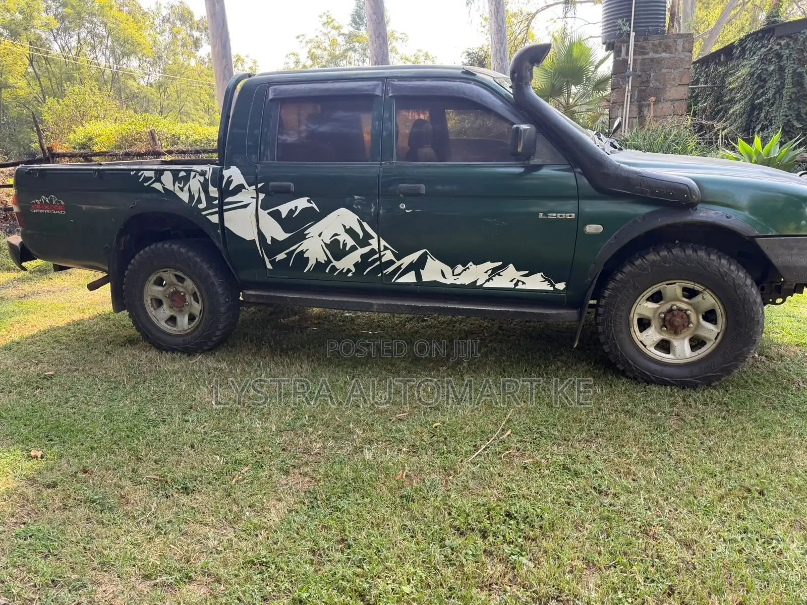 Mitsubishi L200 2004 Green