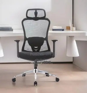 Office Chair : High-Back Breathable Work Chair