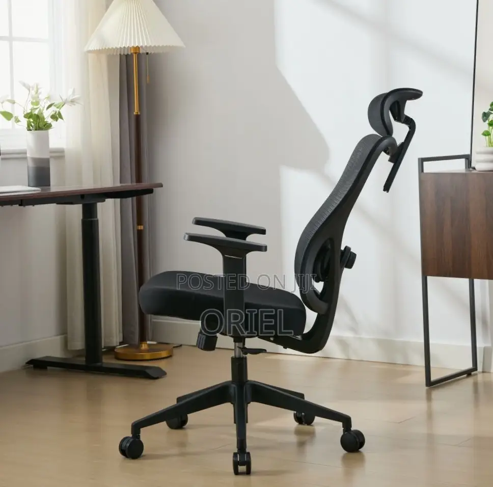 Office Chair : High-Back Breathable Work Chair