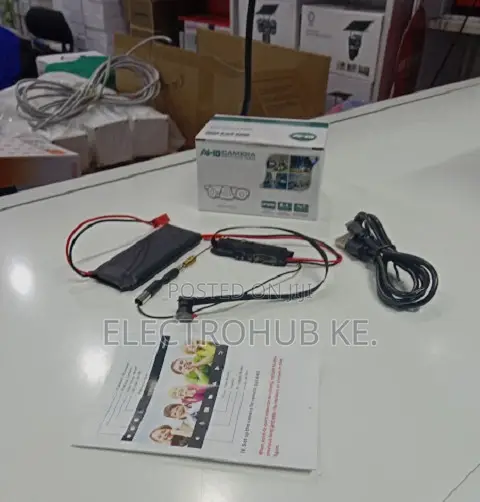 WiFi Pinhole Spy Camera for Discreet Indoor Surveillance