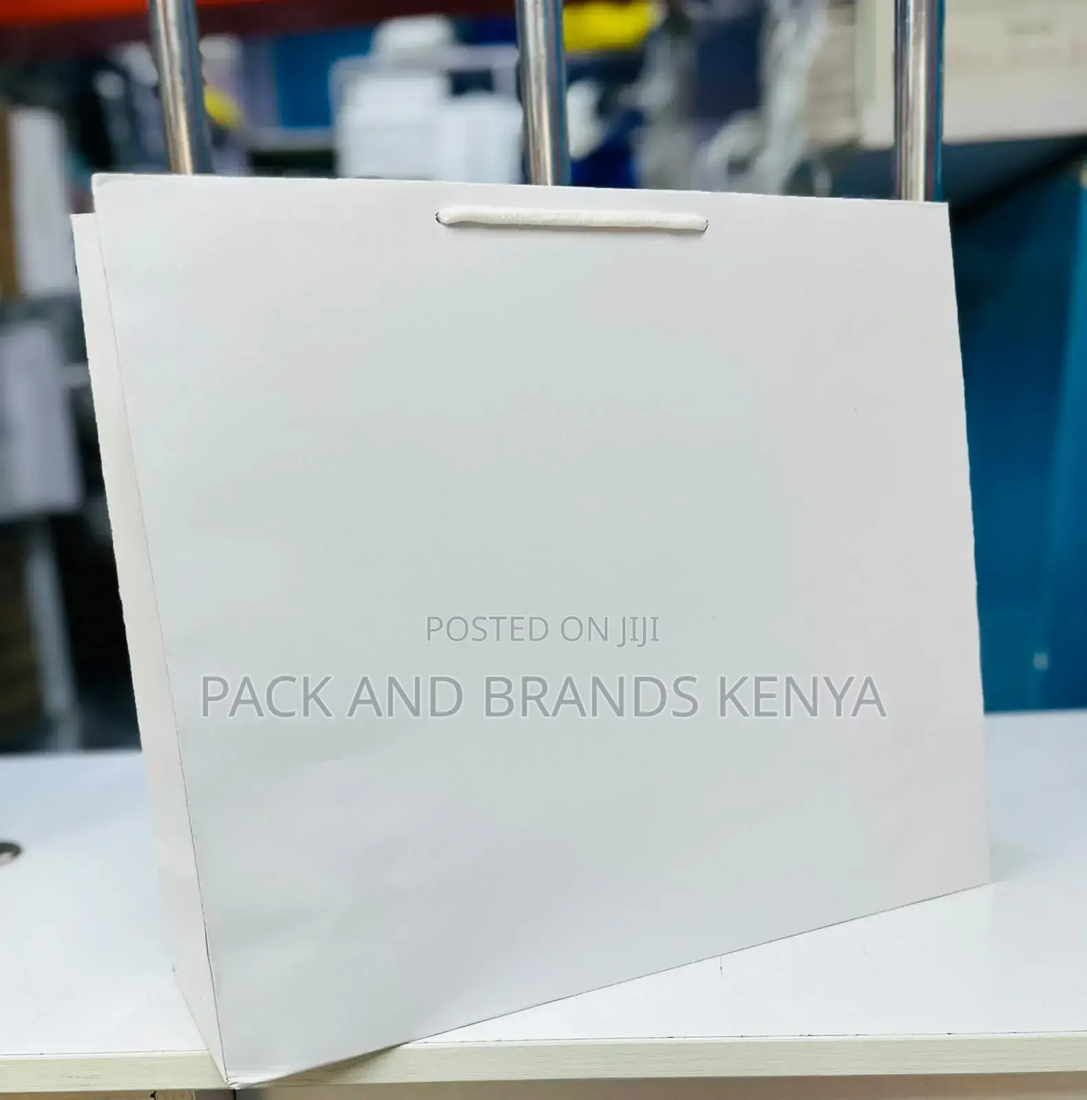 White Gift Bags.