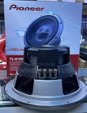 Pioneer 12 Inch Car Subwoofer TS-W308D4 | 1400W Peak / 400W RMS