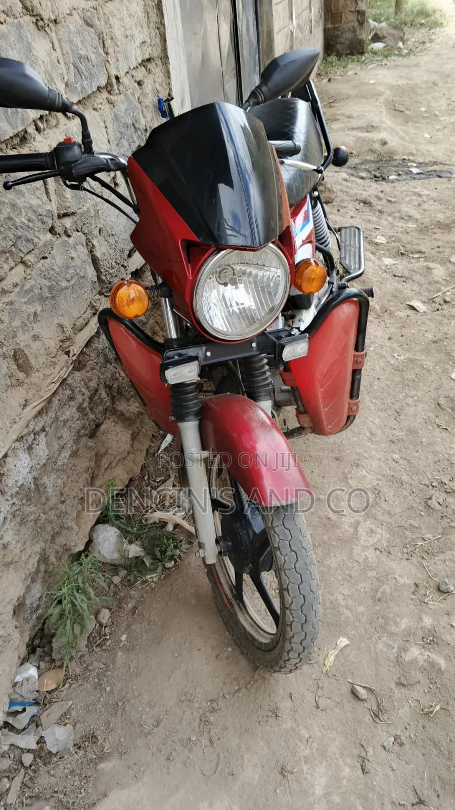 TVS HLX 125 2024 Red