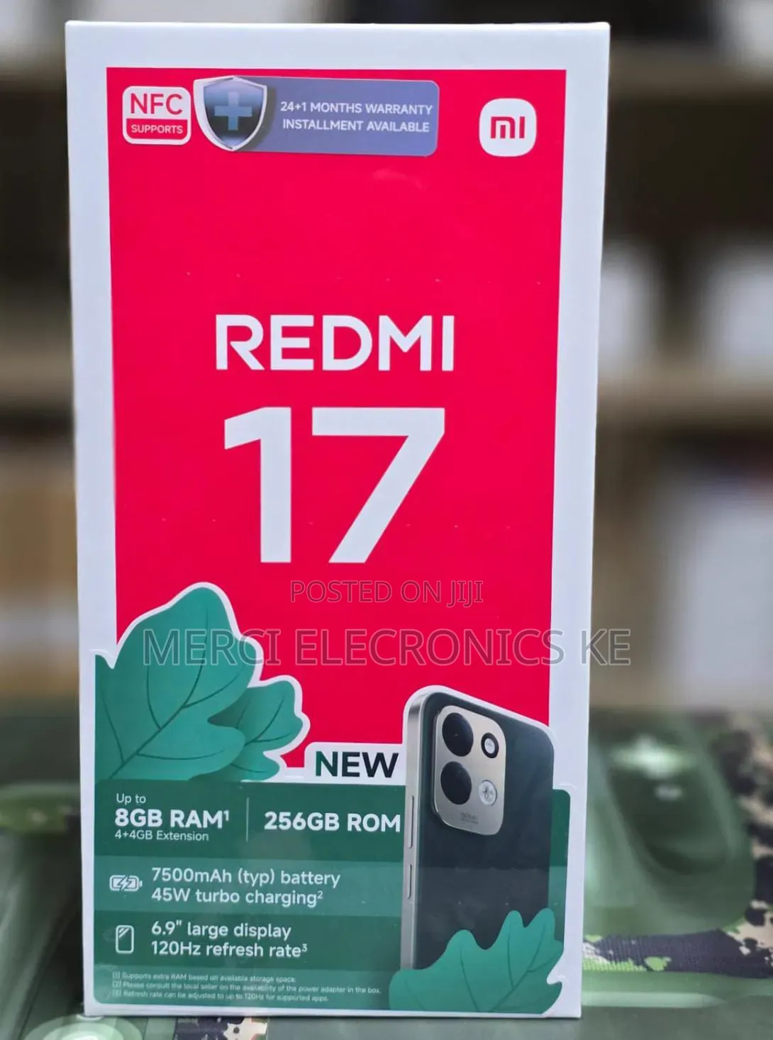 New Xiaomi Redmi 17 256 GB Blue