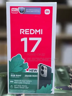 New Xiaomi Redmi 17 256 GB Blue