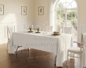 Home Table; Foldable Home Outdoor Garden White Table