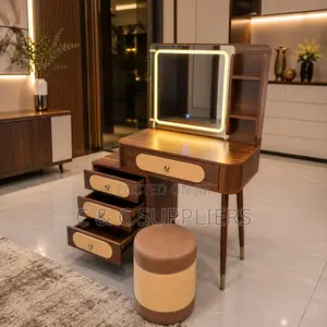 Brown Imported Dressing Unit.