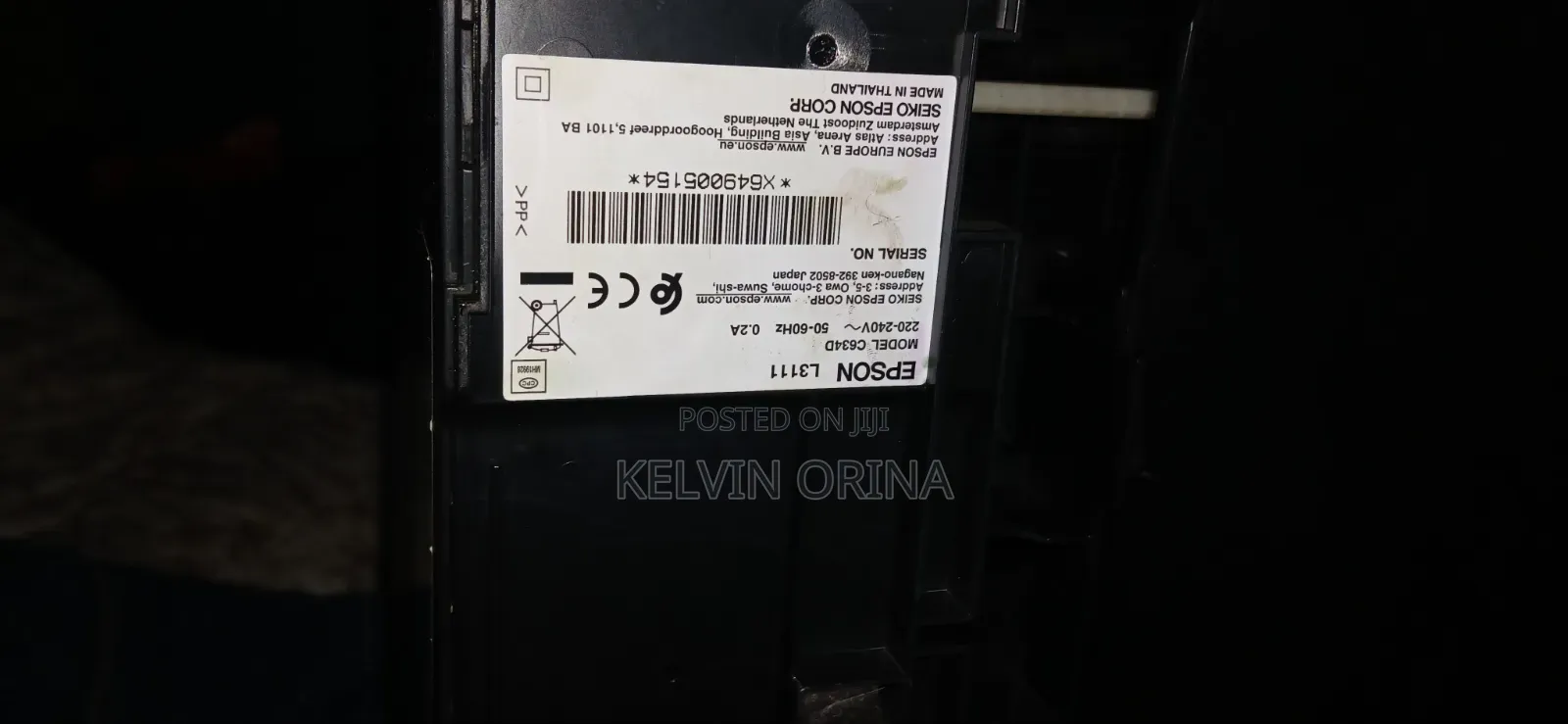 Epson Eco Tank L3111