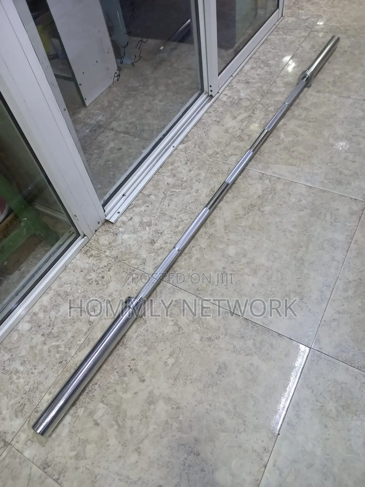 2.2m Olympic Barbell Bar Silver