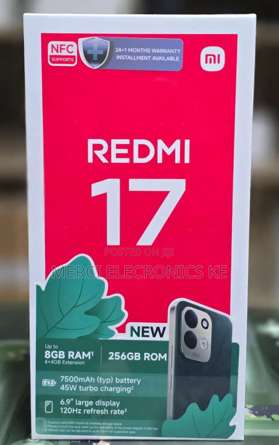 New Xiaomi Redmi 17 256 GB Blue